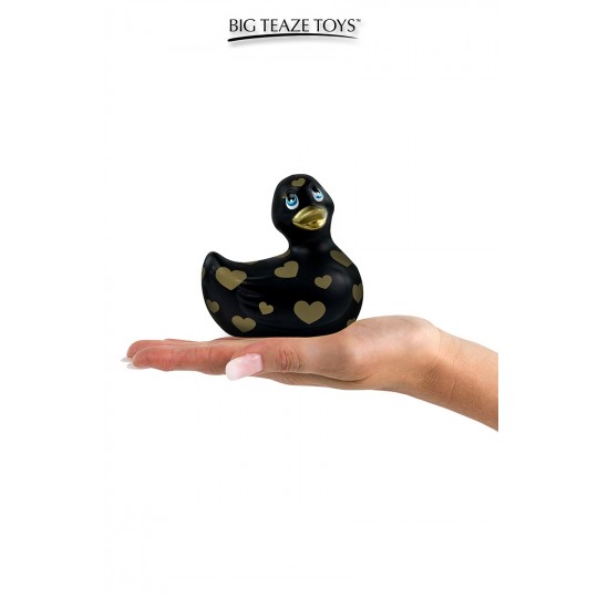 Mini canard vibrant Romance noir et or 2